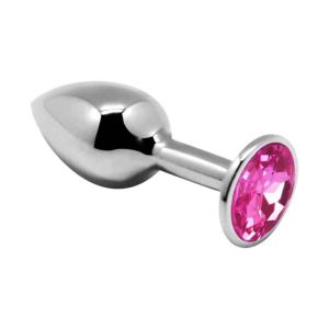Plug Anal com Joia Rosa Talla L