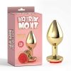 Anal Plug with Showy Jewel Size M