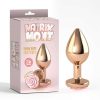 Anal Plug with Spark Rose Jewel Size S