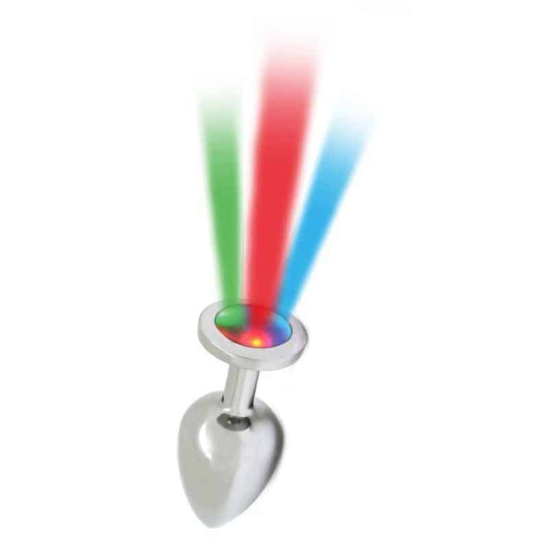 Anal Plug with Led Lights Step Anal Plug with Led Lights Step