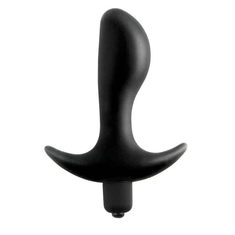 Perfect Plug Black Vibrating Anal Plug