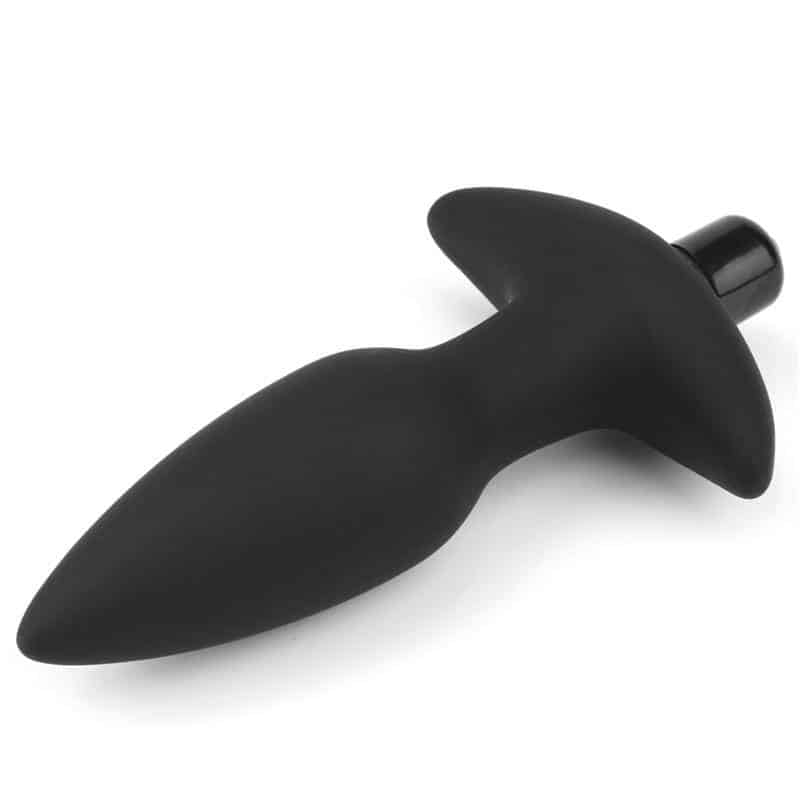 Anal Fantasy Plug with Vibration Black Anal Fantasy Plug with Vibration Black