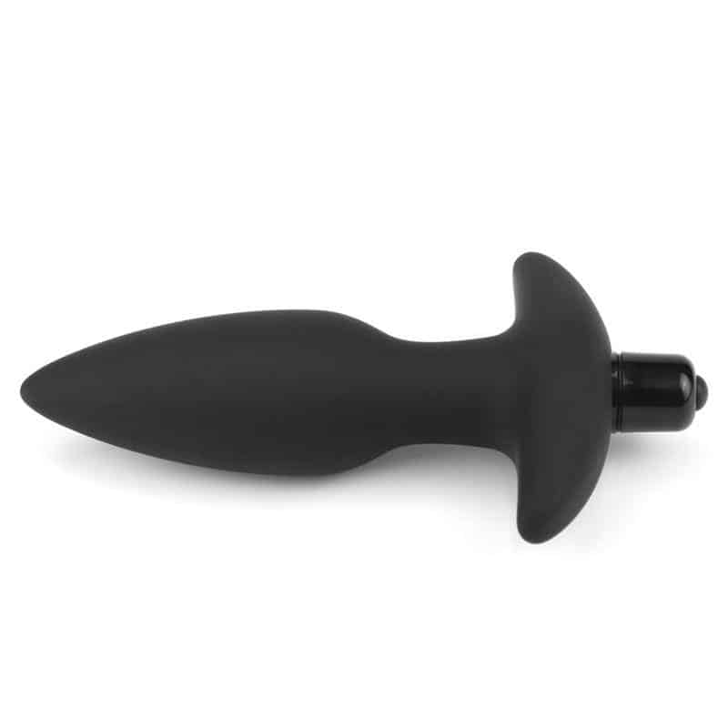 Anal Fantasy Plug with Vibration Black Anal Fantasy Plug with Vibration Black