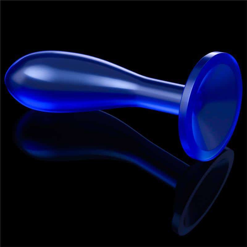 Plug Anal Flawless Blue Transparent 6 Plug Anal Flawless Blue Transparent 6