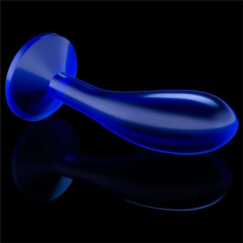 Plug Anal Flawless Blue Transparent 6 Plug Anal Flawless Blue Transparent 6