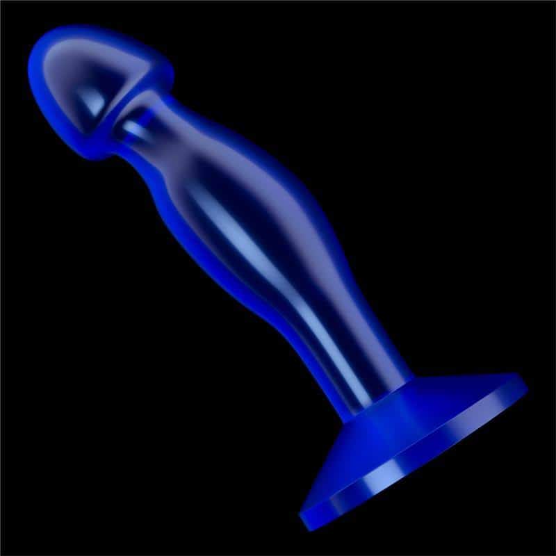 Plug Anal Flawless Blue Transparent 6.5 Plug Anal Flawless Blue Transparent 6.5