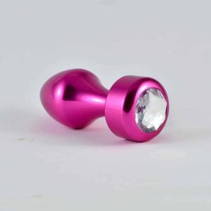 Plug Anal Fuchsia Rosebud with Jewel