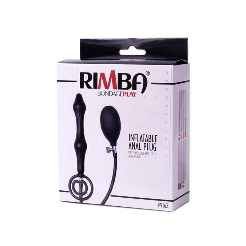 Inflatable Anal Plug with Double Pump Inflatable Anal Plug with Double Pump