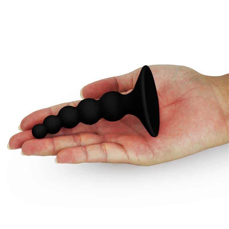 Plug Anal Lure Me Silicone Black Plug Anal Lure Me Silicone Black
