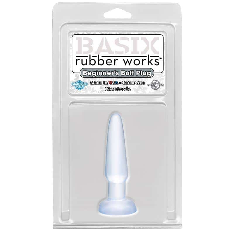 Transparent Anal Plug for Beginners Transparent Anal Plug for Beginners