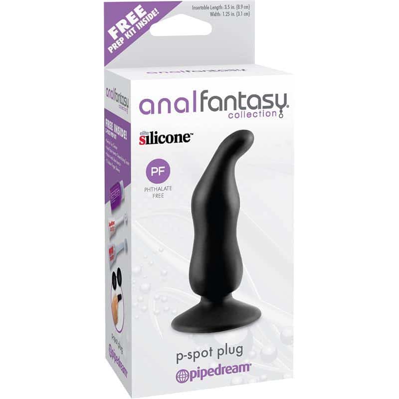Plug Anal Point P Black Plug Anal Point P Black