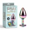 Plug Anal Rainbow Heart Gem Size S