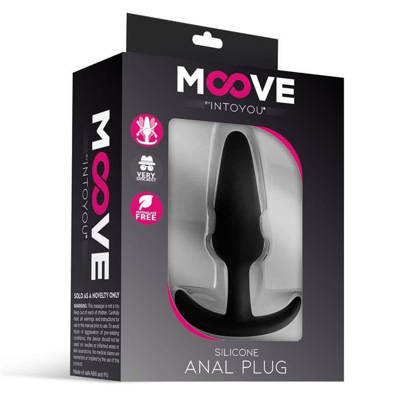Anal Silicone Plug Small Black Anal Silicone Plug Small Black