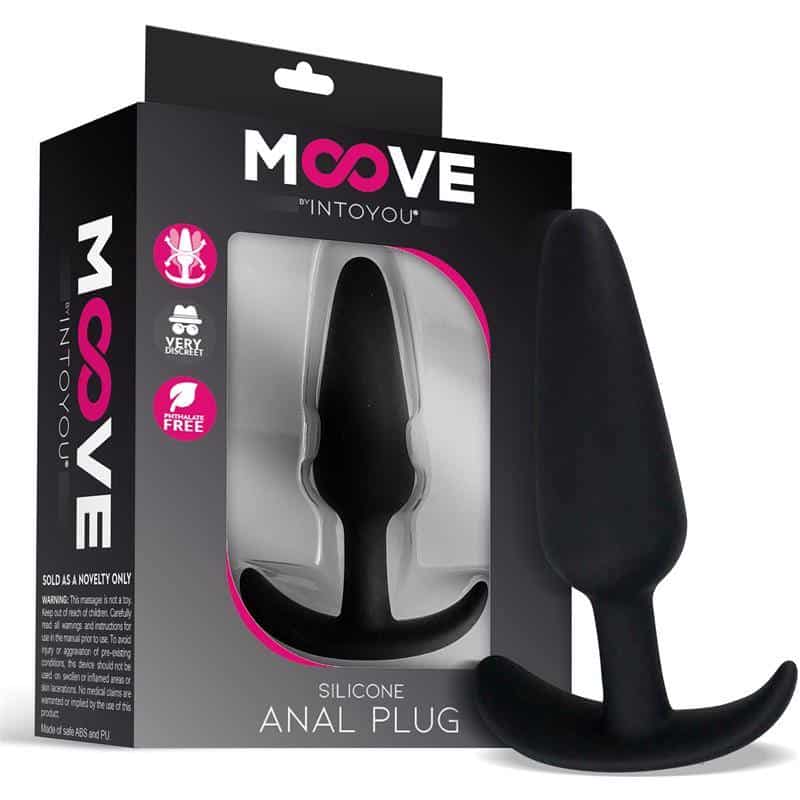 Anal Silicone Plug Small Black