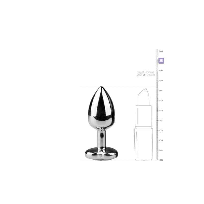 Aluminum Plug No. 2 - Silver/Clear Aluminum Plug No. 2 - Silver/Clear