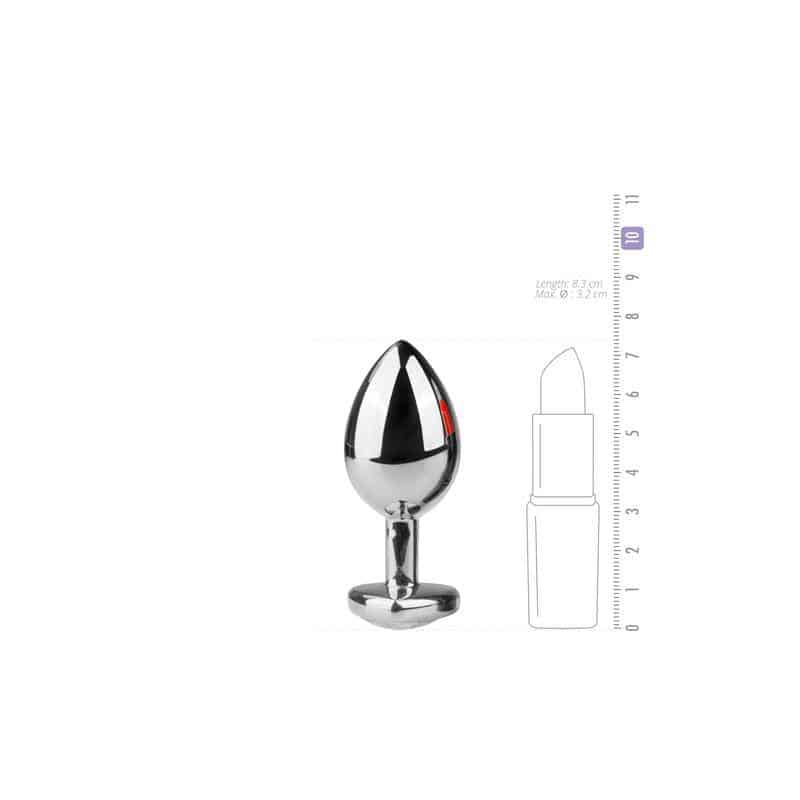 Metal Plug No. 7 - Silver / Clear Metal Plug No. 7 - Silver / Clear