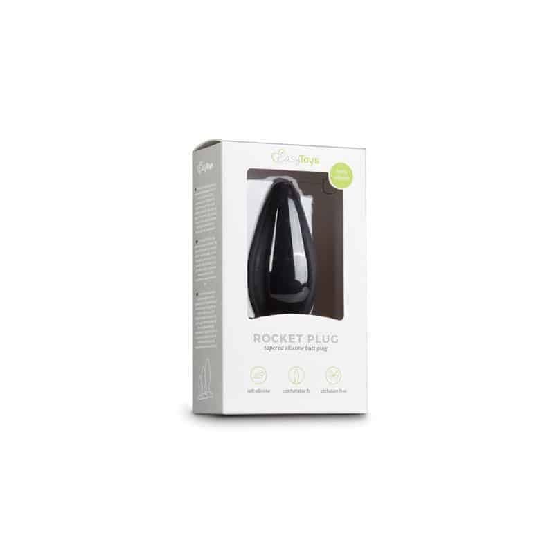 Large Silicone Plug - Black Large Silicone Plug - Black