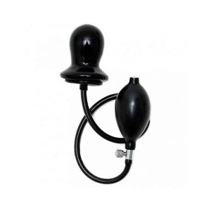 Inflatable Black Latex Plug