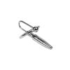 Plug Penis with Glans Ring Metal 28mm