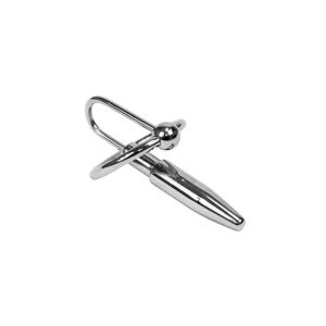 Plug Penis with Glans Ring Metal 28mm