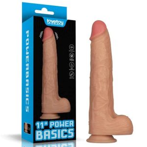 Power Basics Vibrating Dildo 11