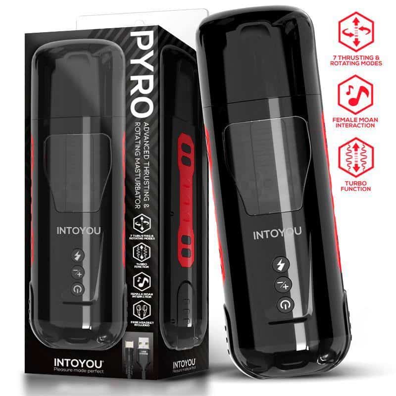 Pyro Masturbator Advanced with Thrusting, Rotation and Moans