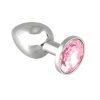 Plug Metálico Rosa 7,3 cm
