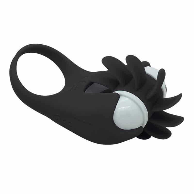 Rower Ring Vibrator with Rotating Tongue Rower Ring Vibrator with Rotating Tongue
