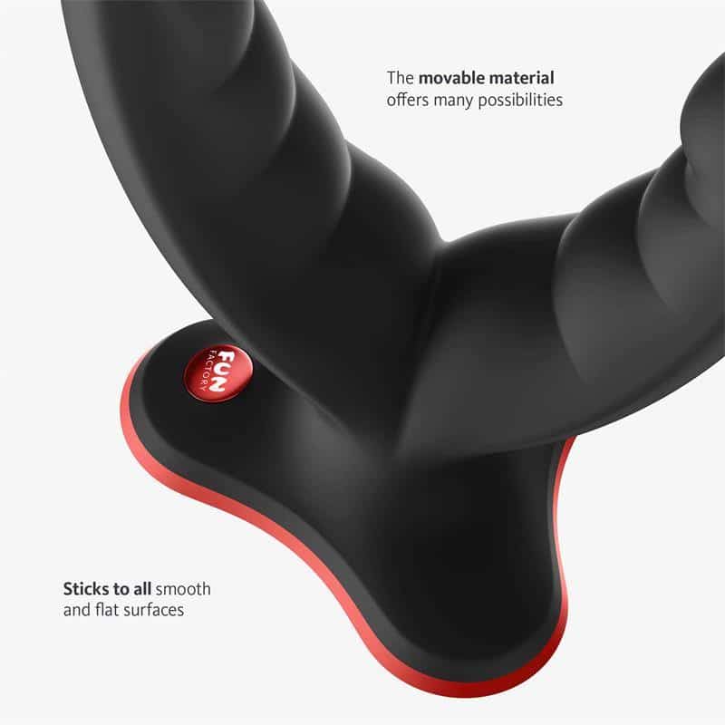 Ryde Friction Dildo Black Ryde Friction Dildo Black