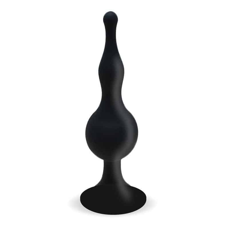 Set 3 Anal Plugs Silicone Black Set 3 Anal Plugs Silicone Black
