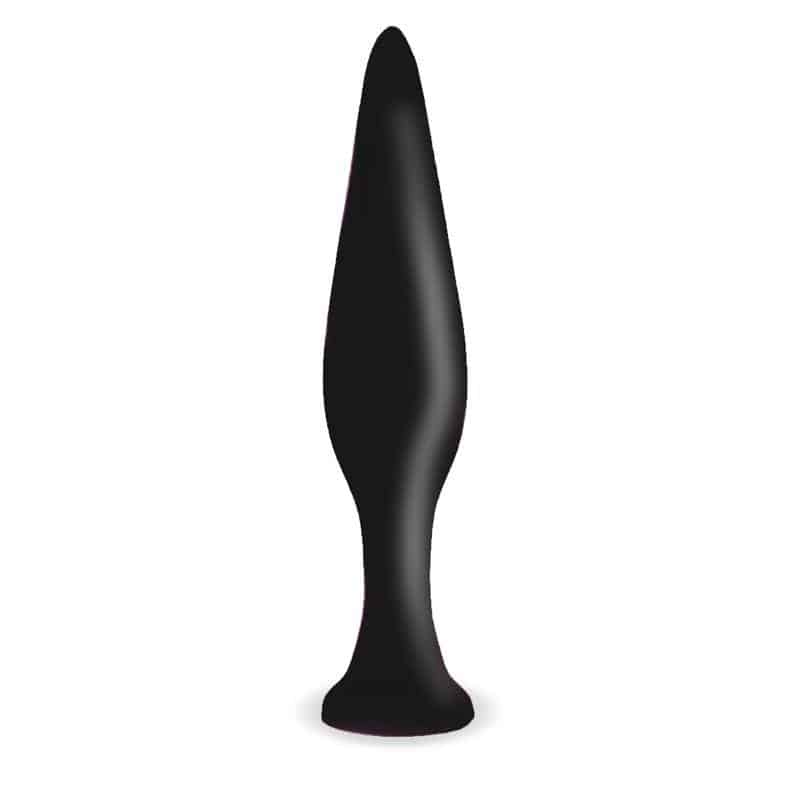 Set 3 Anal Plugs Silicone Black Set 3 Anal Plugs Silicone Black
