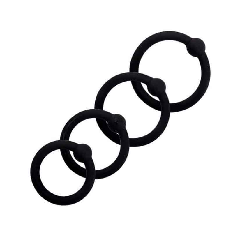 Set de 7 Anillos para el Pene Silicona Sólida Set de 7 Anillos para el Pene Silicona Sólida
