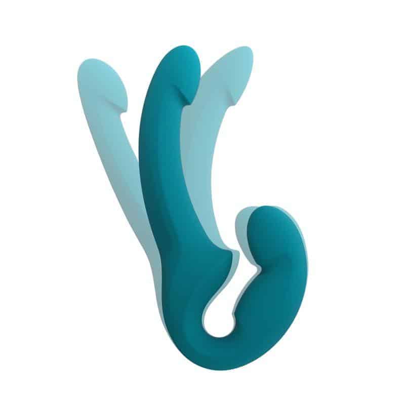 Share Lite Dildo Double Deep Sea Blue Share Lite Dildo Double Deep Sea Blue