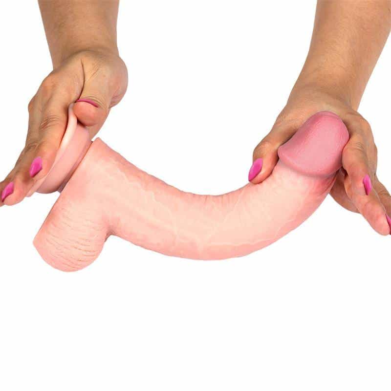 Slidy Realistic Dildo Dual Layer Retractable and Orientable 9 Slidy Realistic Dildo Dual Layer Retractable and Orientable 9