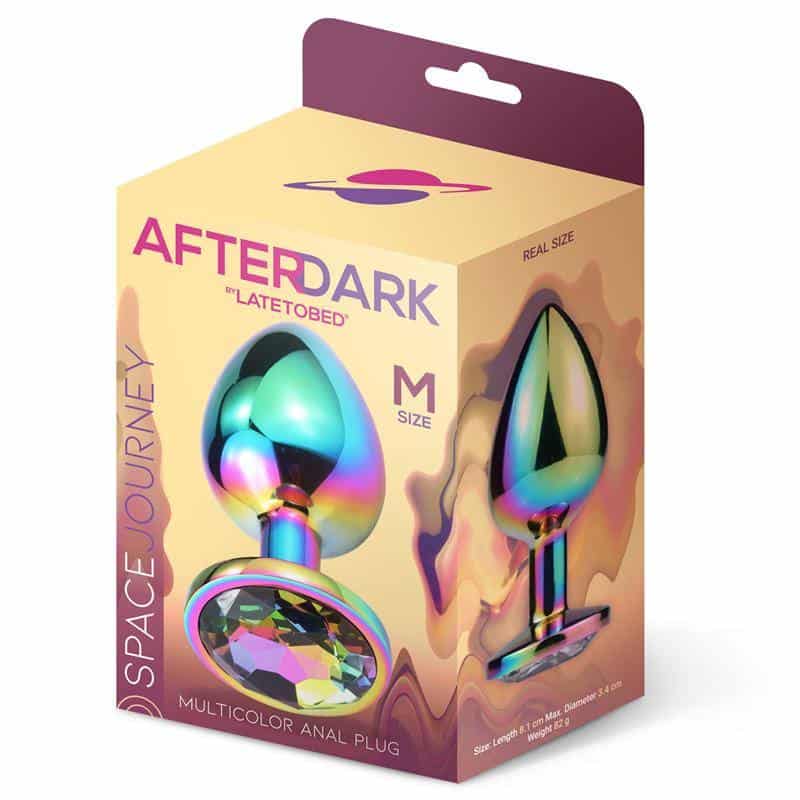 Space Journey Plug Anal Multicolor and Jewel Size M Space Journey Plug Anal Multicolor and Jewel Size M