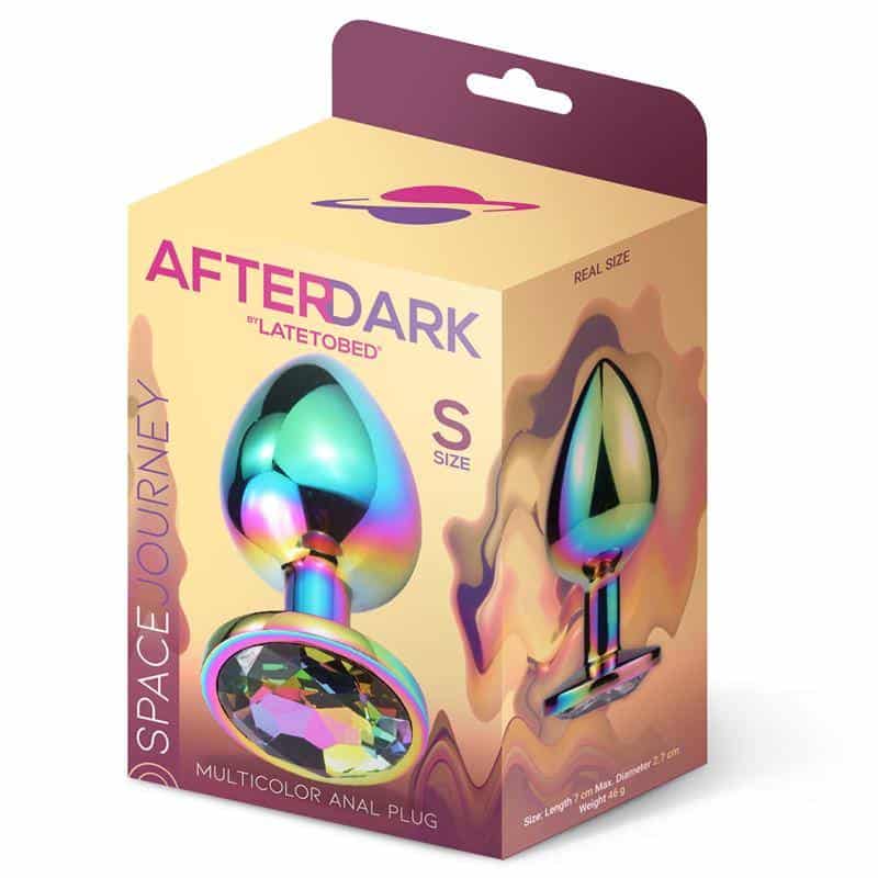 Space Journey Plug Anal Multicolor and Jewel Size S Space Journey Plug Anal Multicolor and Jewel Size S