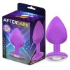 Sparkly Plug Anal Silicone Size M Violet