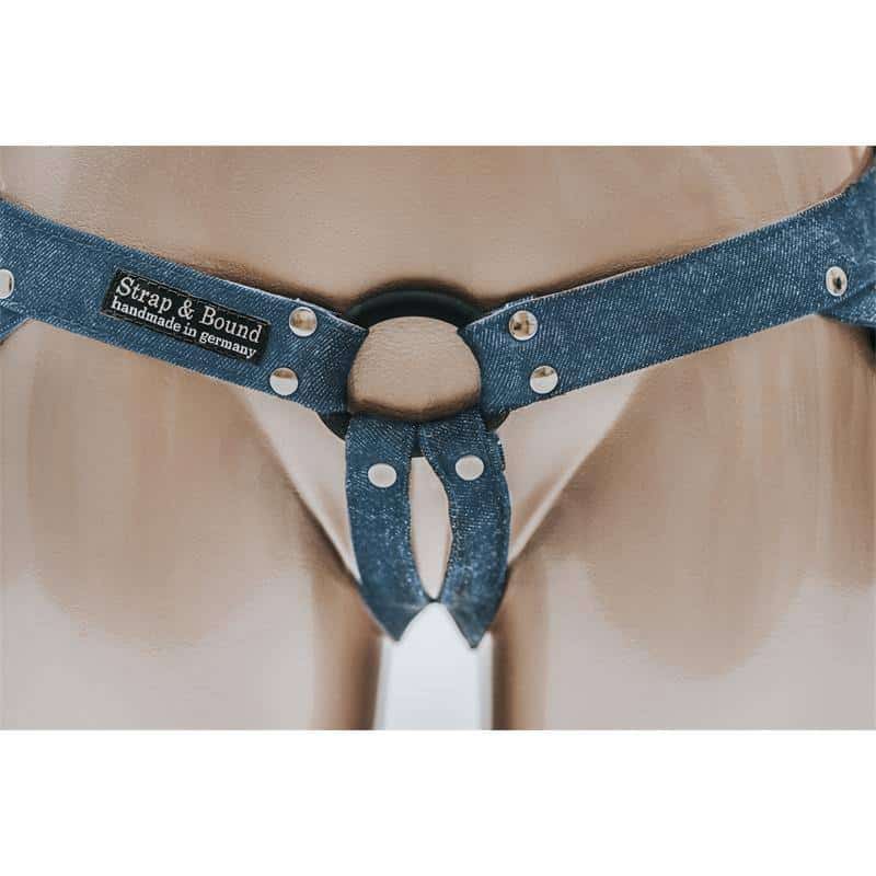 Strap & Bound Harness Adjustable Harness Dark Blue Strap & Bound Harness Adjustable Harness Dark Blue