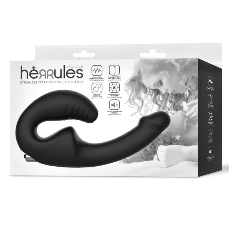 Strap-on Double Vibrator without Harness Strap-on Double Vibrator without Harness