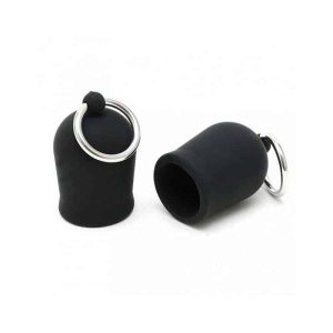 Nipple Suckers Silicone Rings Black
