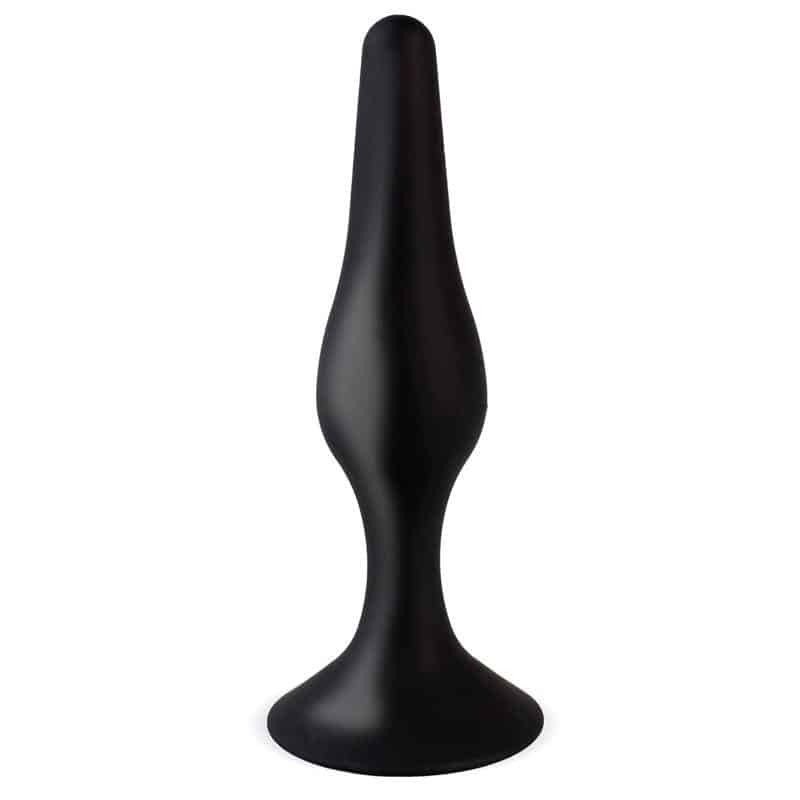 Trophy Anal Plug 11 cm Silicone Black Trophy Anal Plug 11 cm Silicone Black