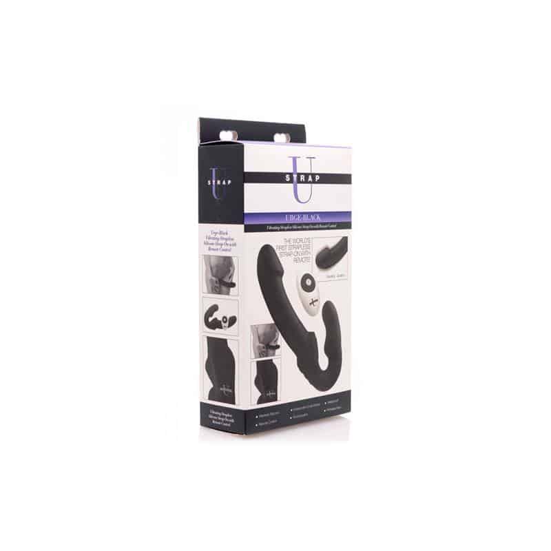 Urge Double Vibrator Remote Control Black Urge Double Vibrator Remote Control Black