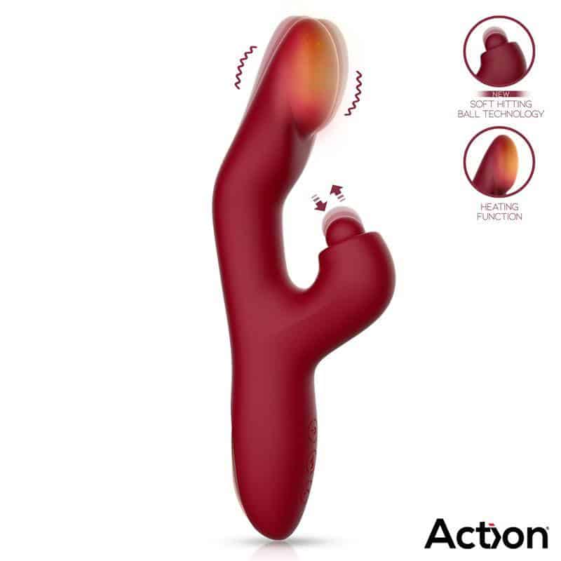 Velter Soft Clit Hitting Ball with Vibration and Heat Effect Velter Soft Clit Hitting Ball with Vibration and Heat Effect