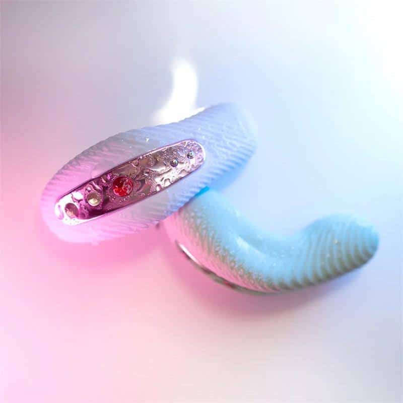 Vibrator with Pulse Function LAYA III Sage Green Vibrator with Pulse Function LAYA III Sage Green
