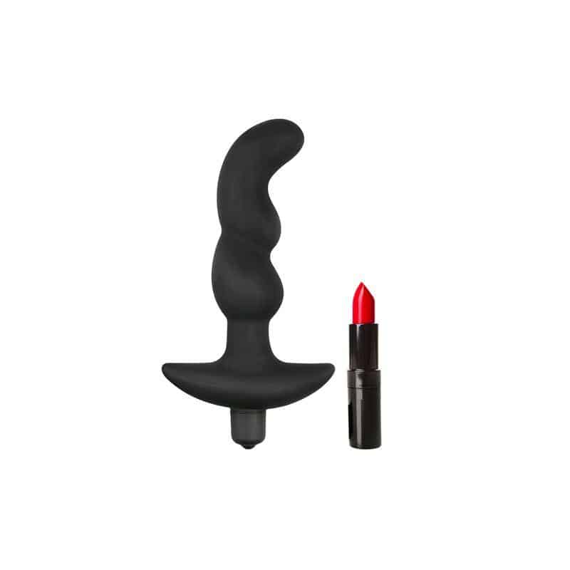 Prostatic Vibrator Silicone Black Prostatic Vibrator Silicone Black