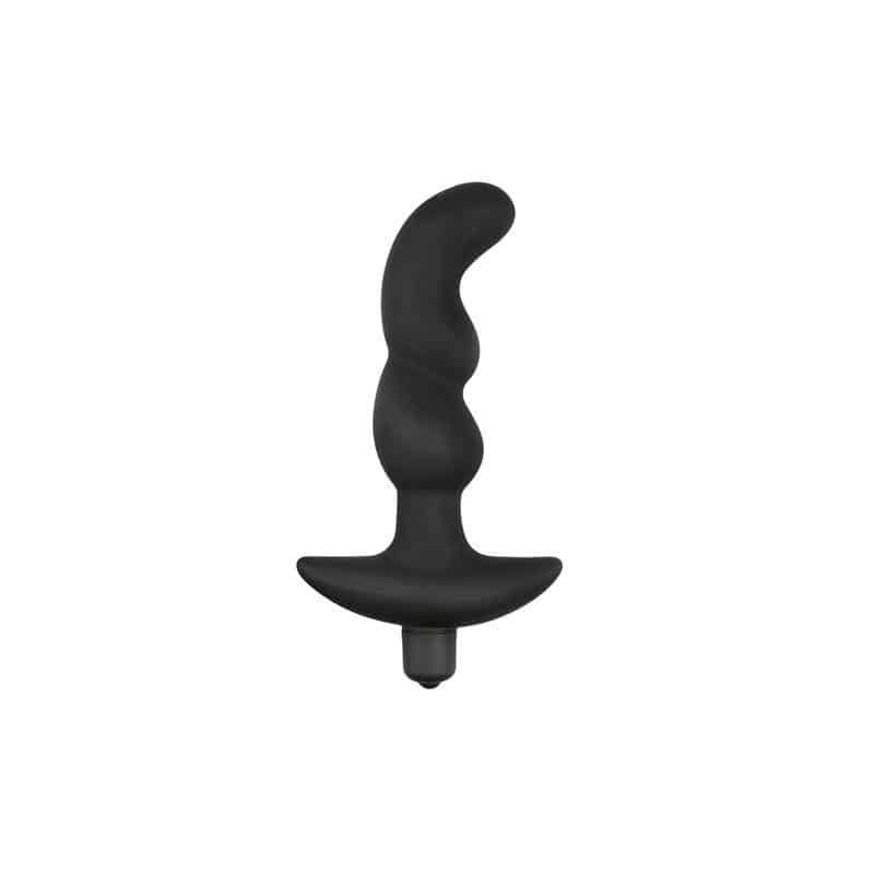 Vibrador Prostático Silicona Preto
