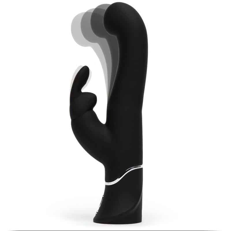 G-Spot Vibrator Stroker Rabbit Black G-Spot Vibrator Stroker Rabbit Black