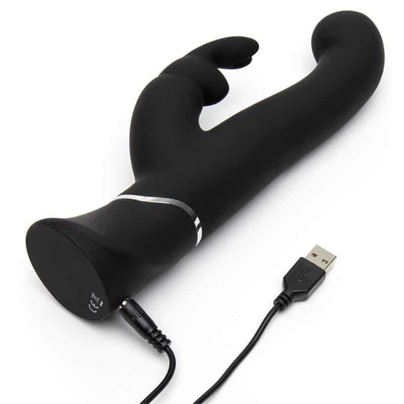 G-Spot Vibrator Stroker Rabbit Black G-Spot Vibrator Stroker Rabbit Black