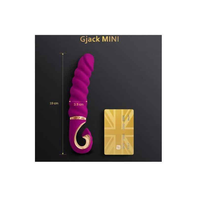 Vibrador Gjack Mini Sweet Raspberry Vibrador Gjack Mini Sweet Raspberry