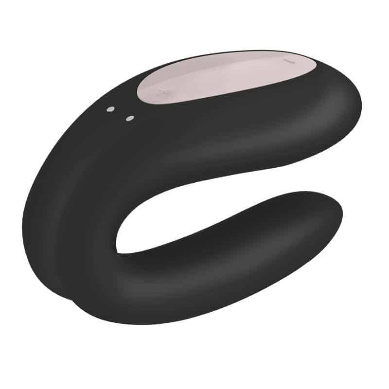 Vibrator for Couples with APP Double Joy Black Vibrator for Couples with APP Double Joy Black